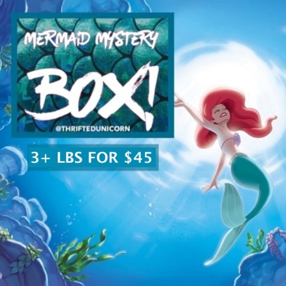 3+ LBS MERMAID MYSTERY BOX SEA SIREN TREASURE GIFT